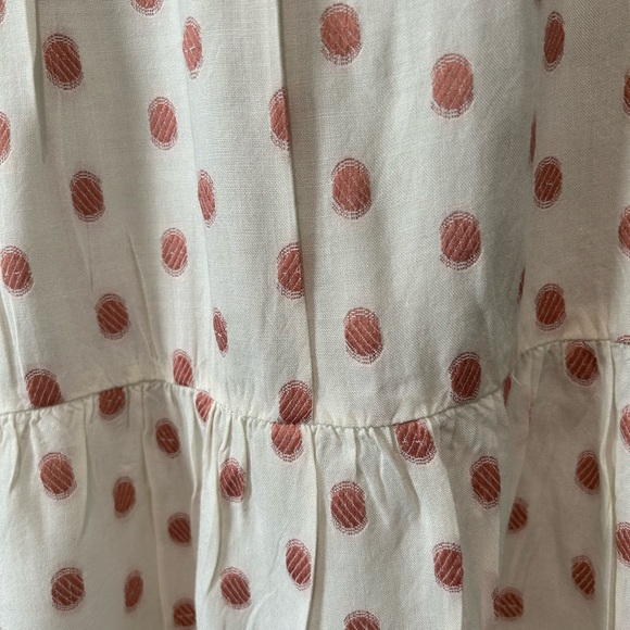Jessica Simpson Polka Dot Dress with Tie Back - Picture 4 of 11